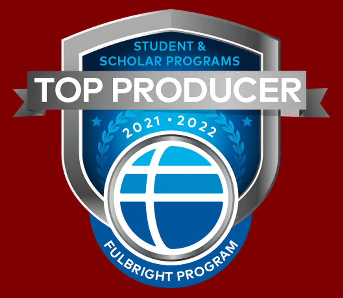 Fulbright Top Producer badge